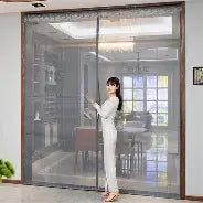 Magic Mesh Magnetic Mosquito Screen Door Net Curtain with Magnets