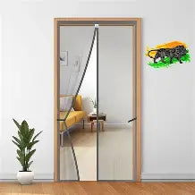 Magic Mesh Magnetic Mosquito Screen Door Net Curtain with Magnets