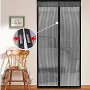 Magic Mesh Magnetic Mosquito Screen Door Net Curtain with Magnets